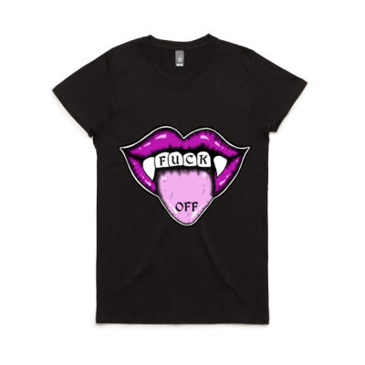 Fuck Off Women's Shirt Thumbnail